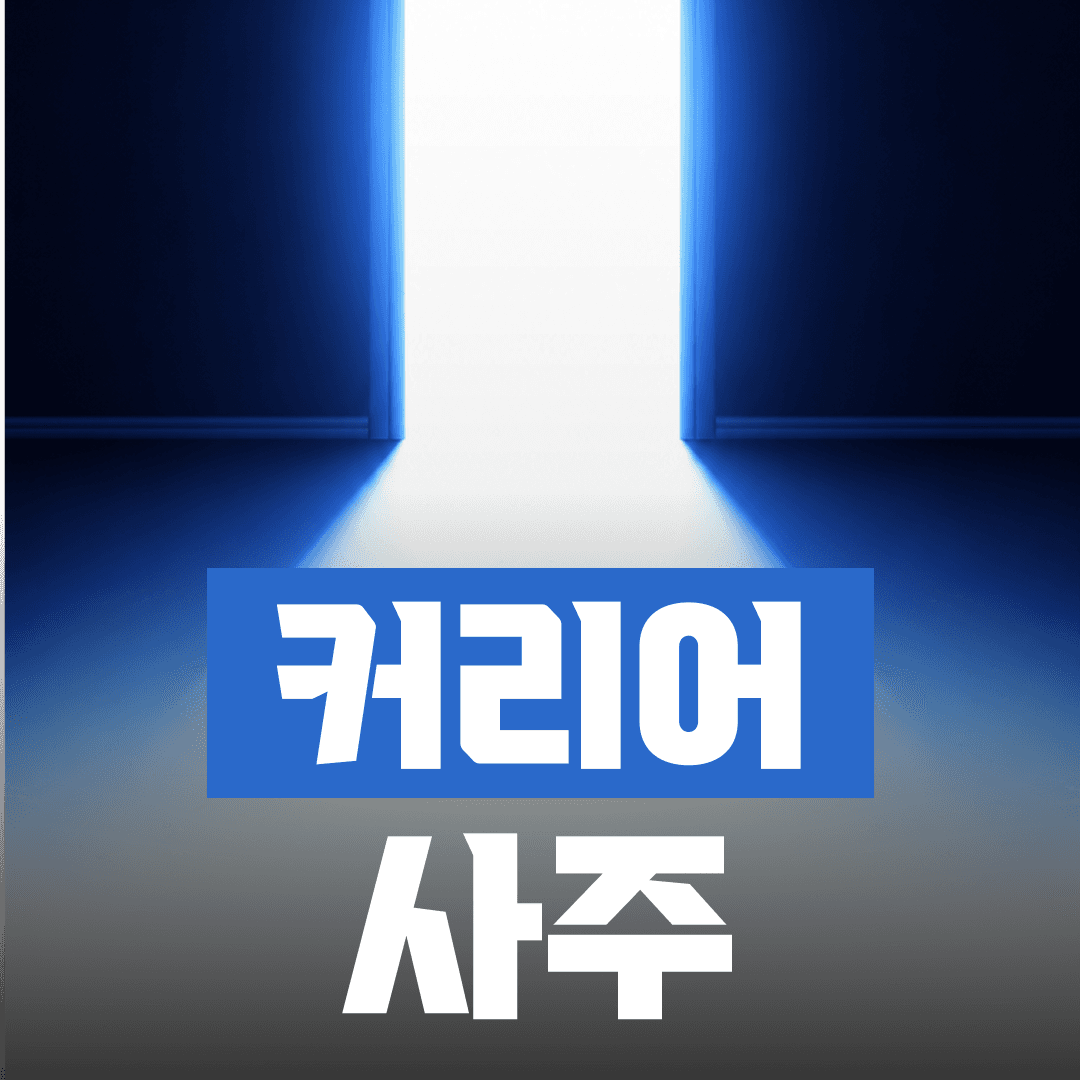 뽀사주 커리어 사주